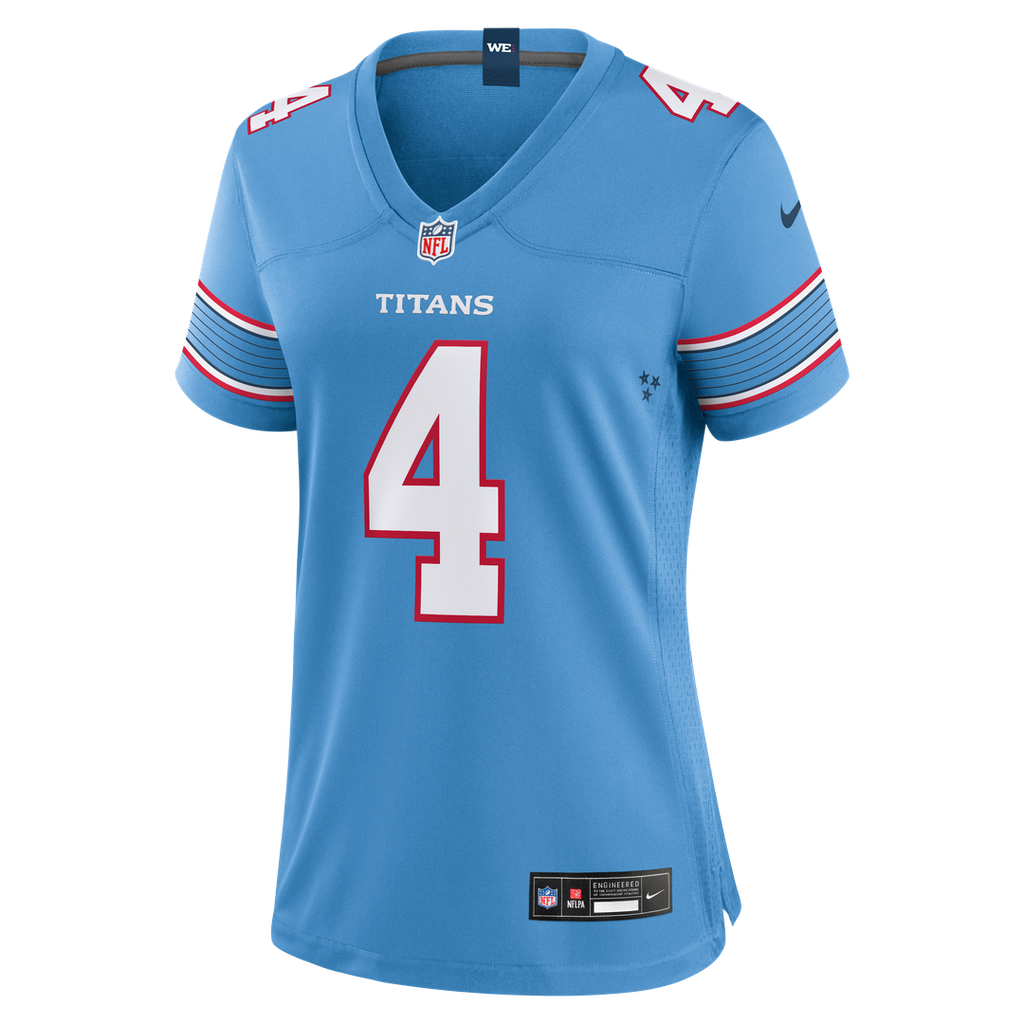 Wan'Dale Robinson Tennessee Titans Nike Women's Team Game Jersey - Light Blue