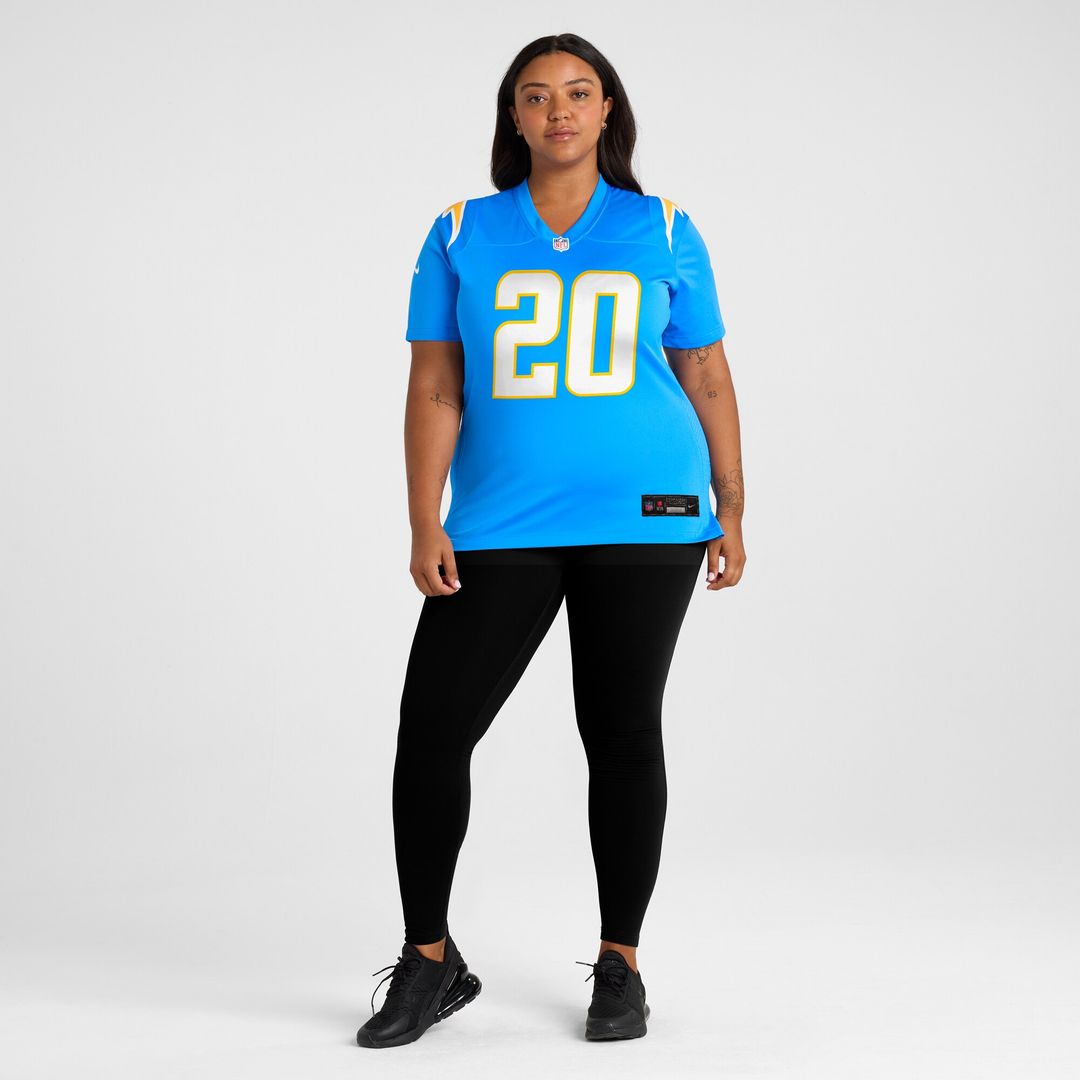 Cam Hart Los Angeles Chargers Nike Women's  Game Jersey -  Powder Blue