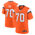 Marques Cox Denver Broncos Nike Team Game Jersey -  Orange