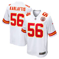 George Karlaftis Kansas City Chiefs Nike Away Game Player Jersey - White