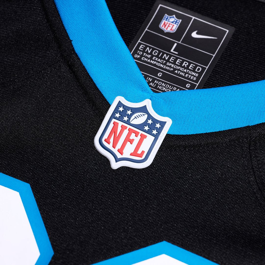 Monroe Freeling Carolina Panthers Nike 2026 NFL Draft First Round Pick No. 19 Team Game Jersey - Black