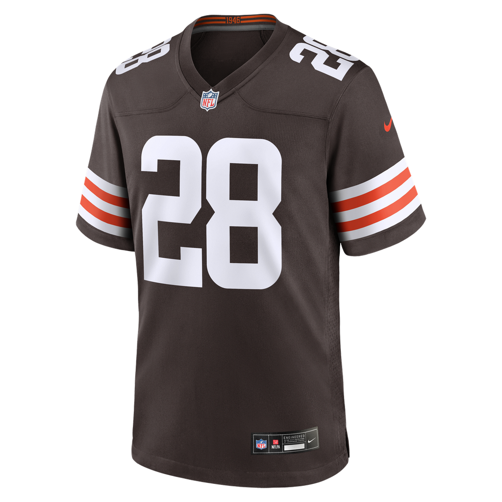 Jeremiah Owusu-Koramoah Cleveland Browns Nike Game Player Jersey - Brown