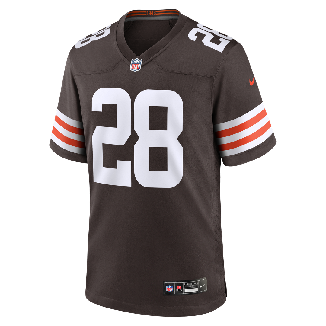Jeremiah Owusu-Koramoah Cleveland Browns Nike Game Player Jersey - Brown