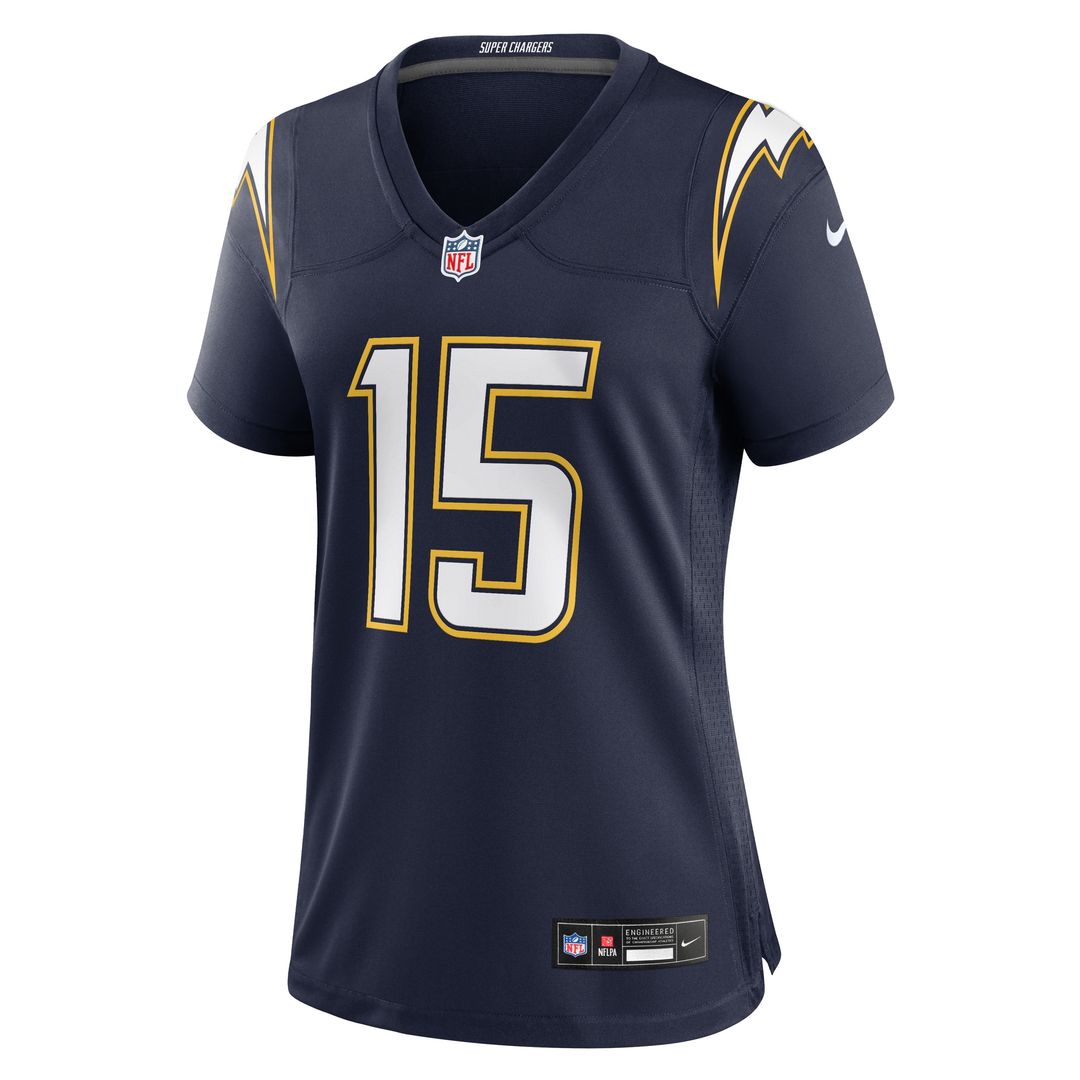 Ladd McConkey Los Angeles Chargers Nike Women's Alternate Charger Power Game Jersey - Gold
