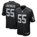 Cody Lindenberg Las Vegas Raiders Nike Team Game Jersey -  Black