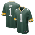 Number 1 Dad Green Bay Packers Nike Game Jersey - Green