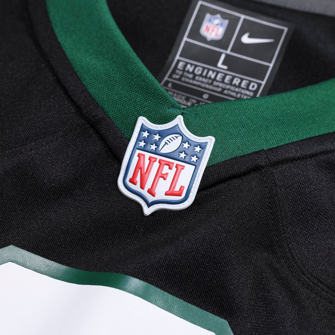 David Bailey New York Jets Nike Alternate Game Player Jersey - Legacy Black