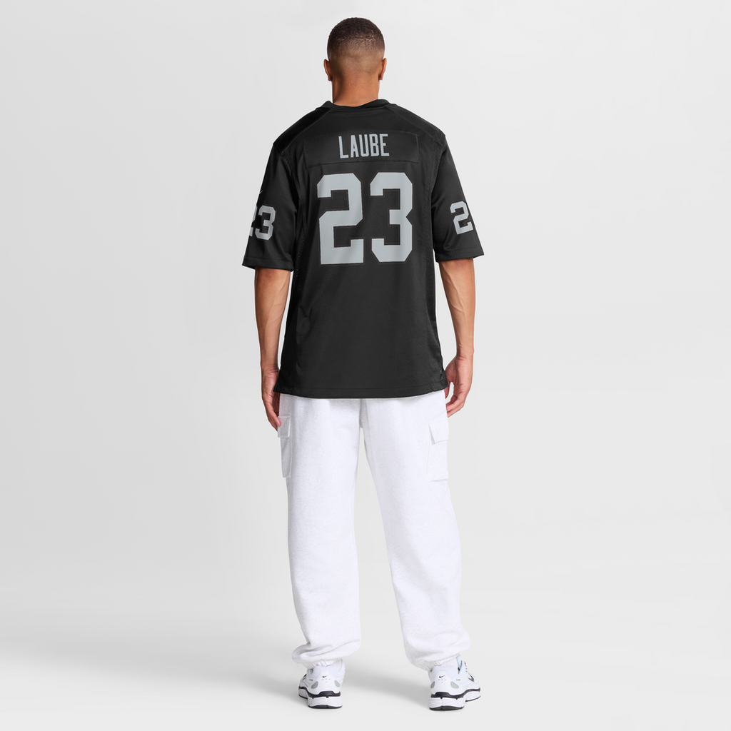 Dylan Laube Las Vegas Raiders Nike Team Game Jersey -  Black
