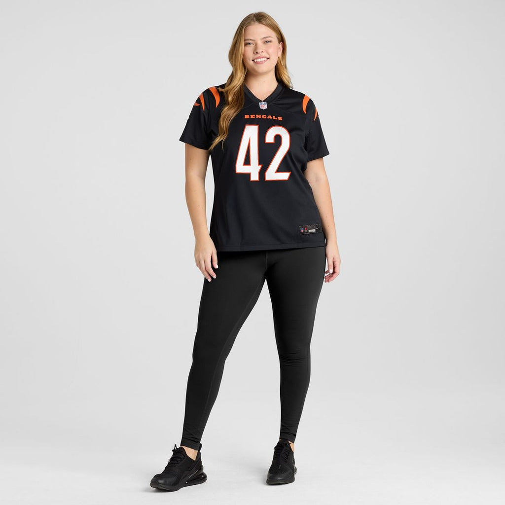 Oren Burks Cincinnati Bengals Nike Women's Team Game Jersey -  Black