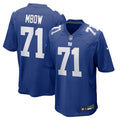 Marcus Mbow New York Giants Nike Team Game Jersey -  Royal