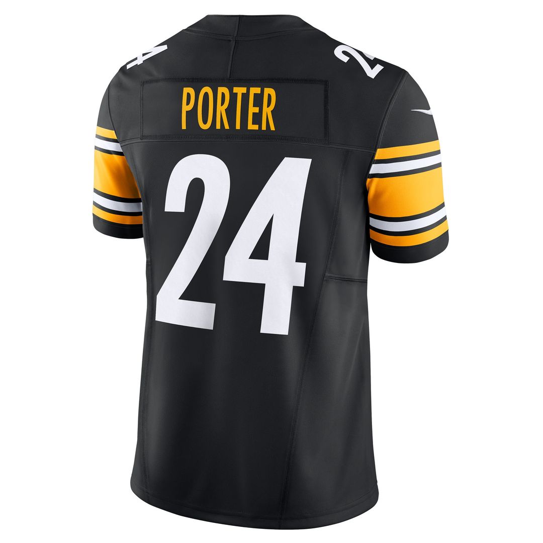 Joey Porter Jr. Pittsburgh Steelers Nike Alternate 1933 Throwback Vapor F.U.S.E. Limited Jersey - Gold