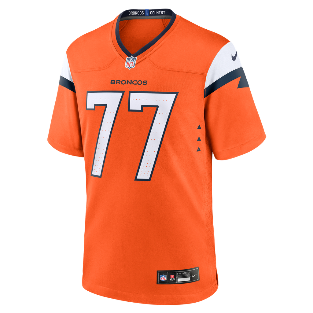 Quinn Meinerz Denver Broncos Nike Team Game Jersey -  Orange