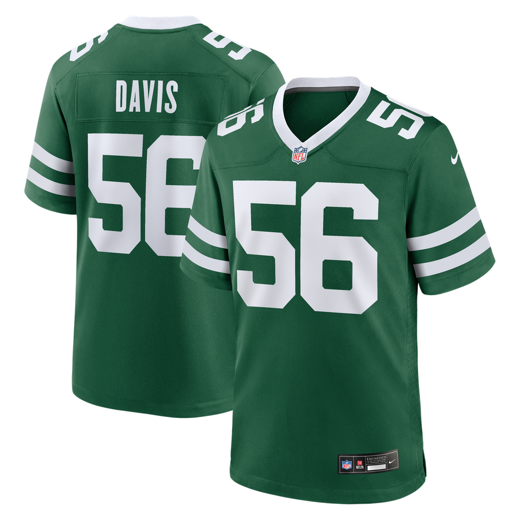 Demario Davis New York Jets Nike Team Game Jersey - Legacy Green
