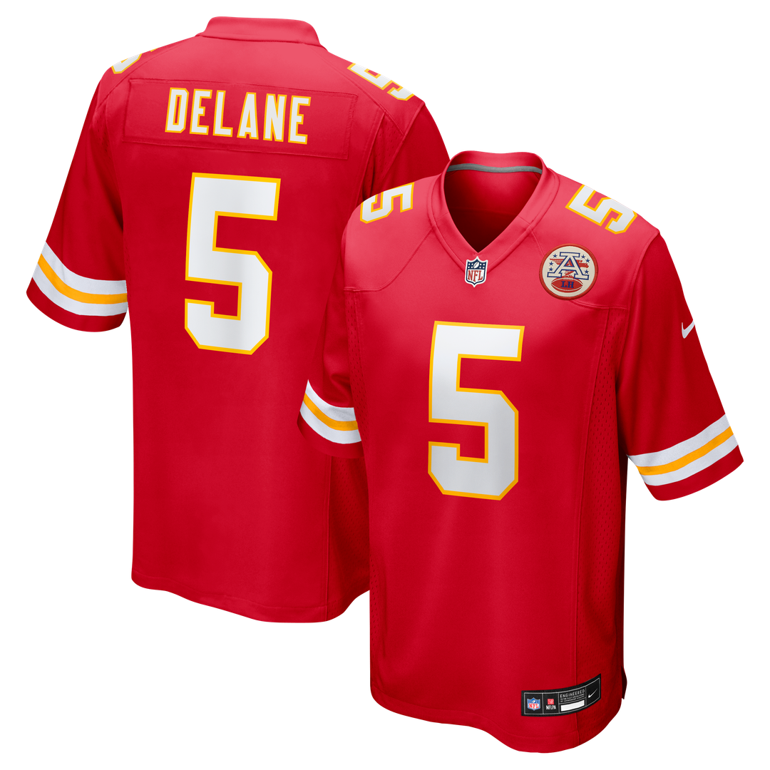 Kansas City Chiefs Nike 2026 NFL Draft First Round Pick No. 6 Team Game Jersey - Red
