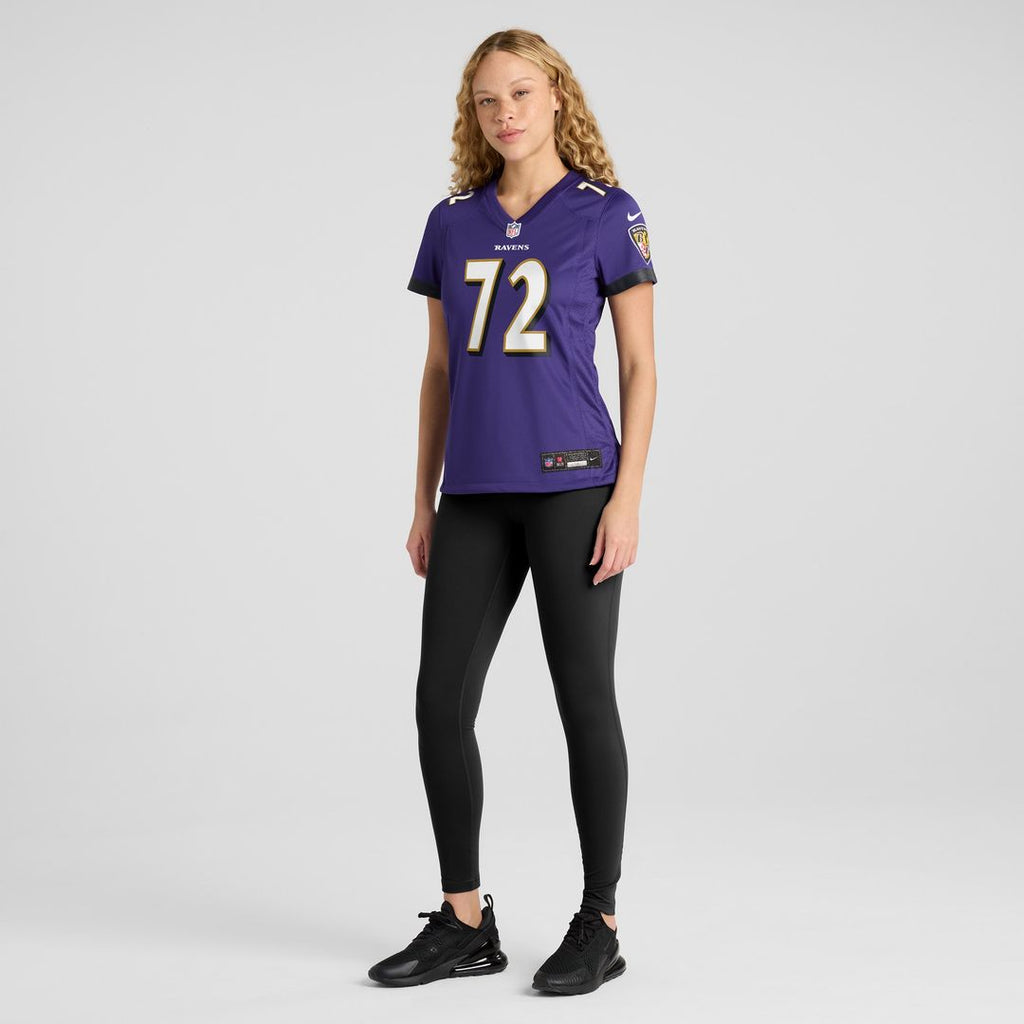 Andrew Vorhees Baltimore Ravens Nike Women's  Game Jersey -  Purple