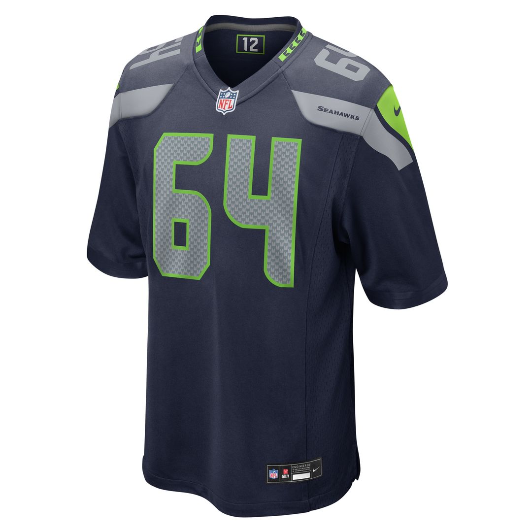 Christian Haynes Seattle Seahawks Nike  Game Jersey -  College Navy
