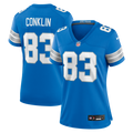 Tyler Conklin Detroit Lions Nike Women's Team Game Jersey -  Blue