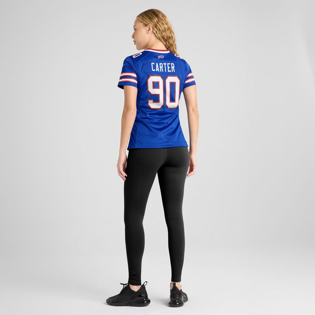 DeWayne Carter Buffalo Bills Nike Women's  Game Jersey -  Royal