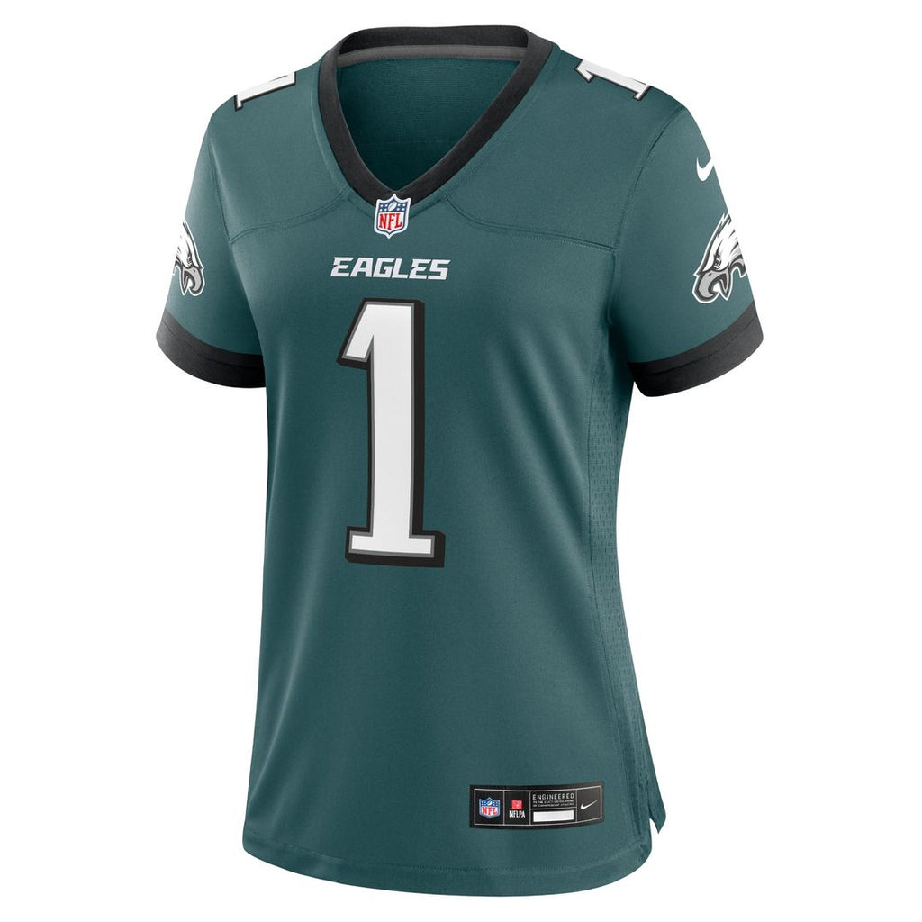 Jalen Hurts Philadelphia Eagles Nike Women's Team Game Jersey - Midnight Green