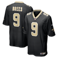 Drew Brees New Orleans Saints Nike Team Game Jersey -  Black