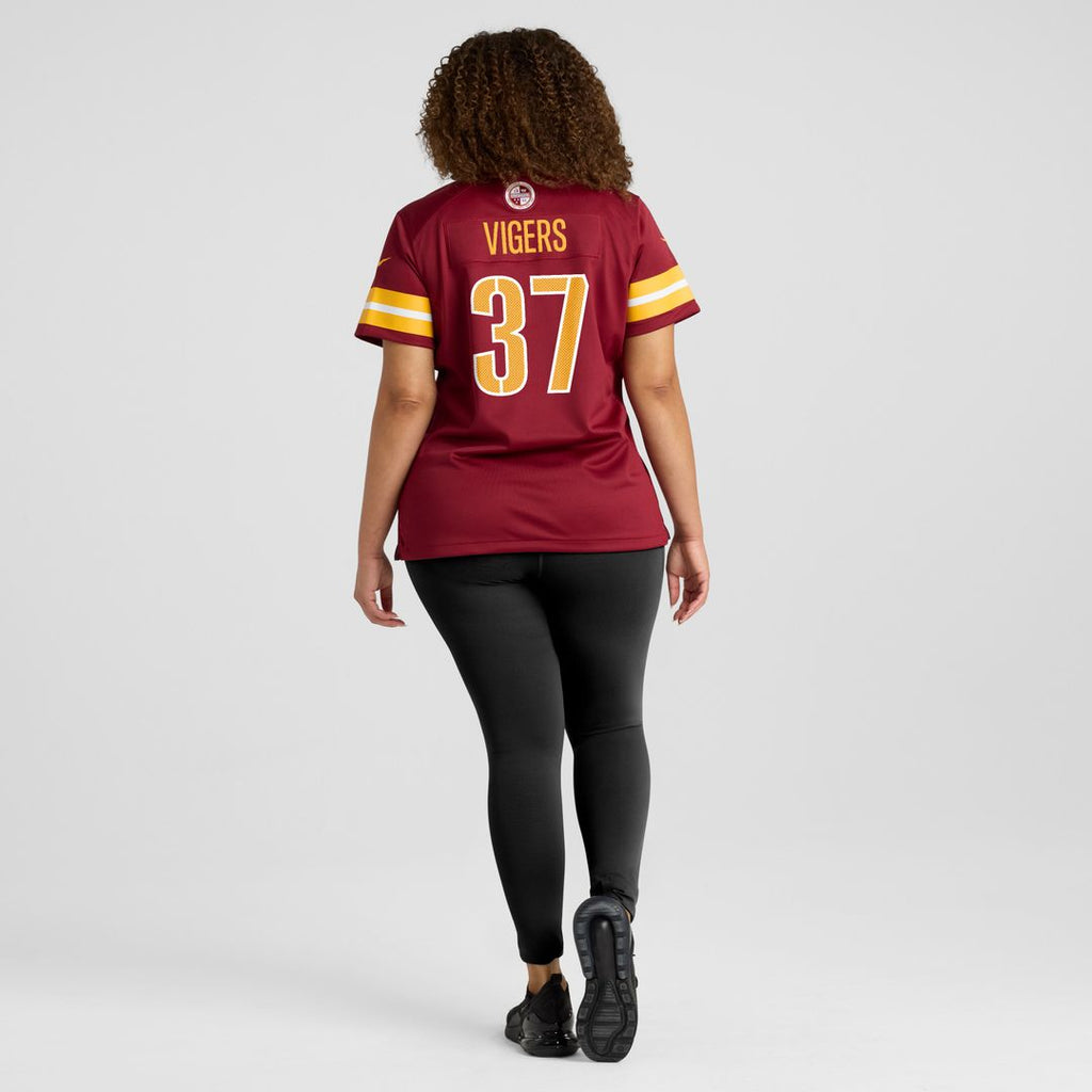 Car'lin Vigers Washington Commanders Nike Women's Team Game Jersey -  Burgundy