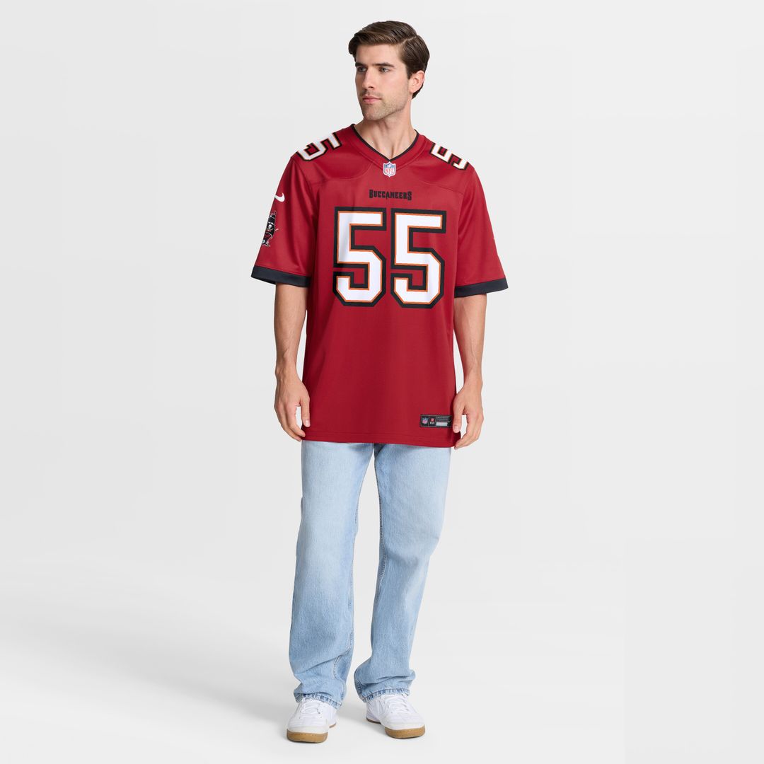 Derrick Brooks Tampa Bay Buccaneers Nike Game Retired Player Jersey - Red