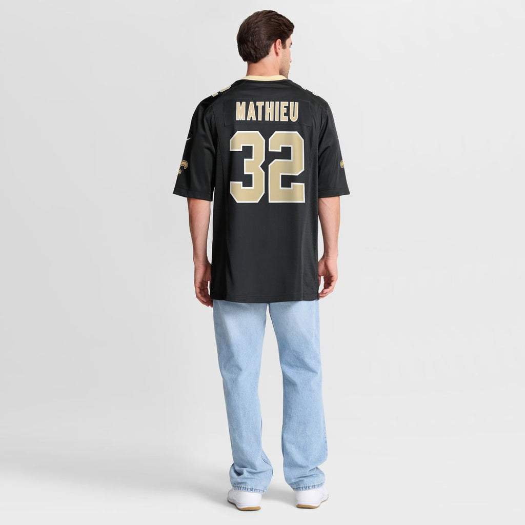 Tyrann Mathieu New Orleans Saints Nike Game Jersey - Black