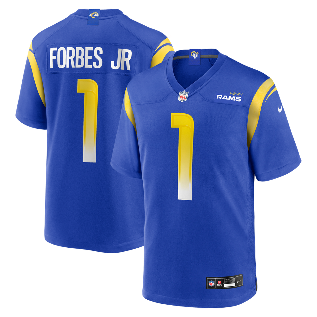 Emmanuel Forbes Jr. Los Angeles Rams Nike Team Game Jersey -  Royal
