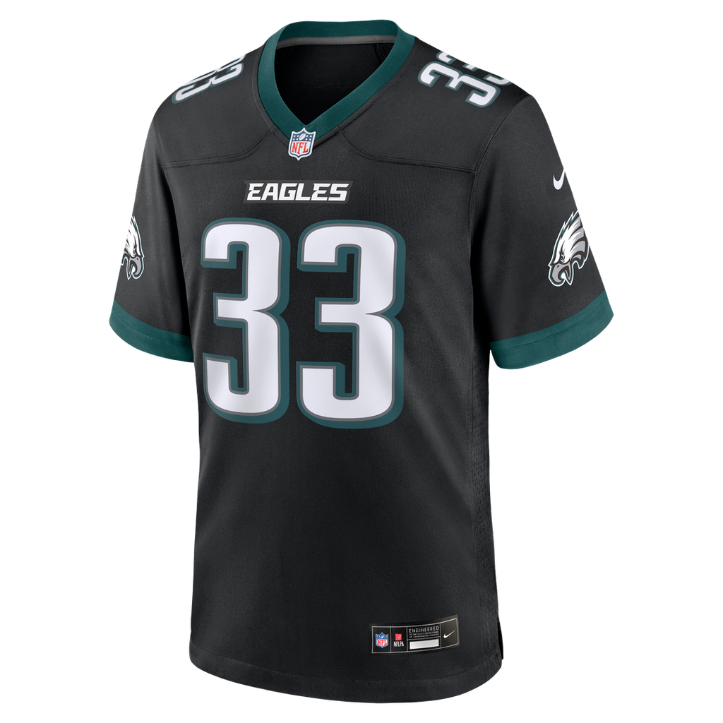 Cooper DeJean Philadelphia Eagles Nike Alternate Game Jersey -  Black