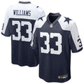 Javonte Williams Dallas Cowboys Nike Alternate Game Jersey - Navy