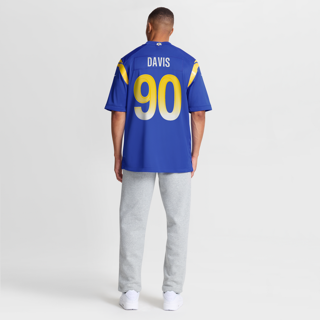 Tyler Davis Los Angeles Rams Nike Team Game Jersey -  Royal
