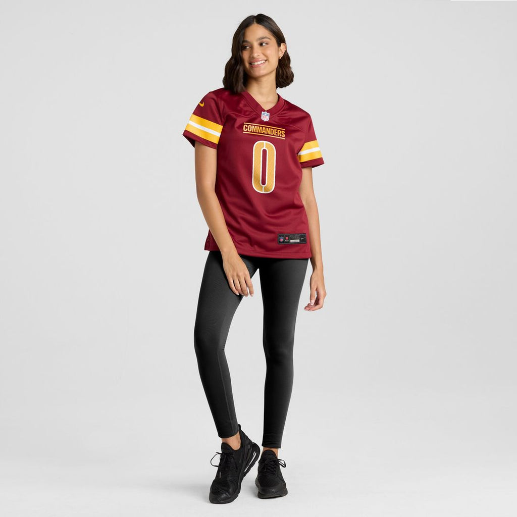 Mike Sainristil Washington Commanders Nike Women's Team Game Jersey -  Burgundy