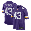 Andrew Van Ginkel Minnesota Vikings Nike Team Game Jersey -  Purple
