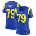 Keagen Trost Los Angeles Rams Nike Women's Team Game Jersey - Royal