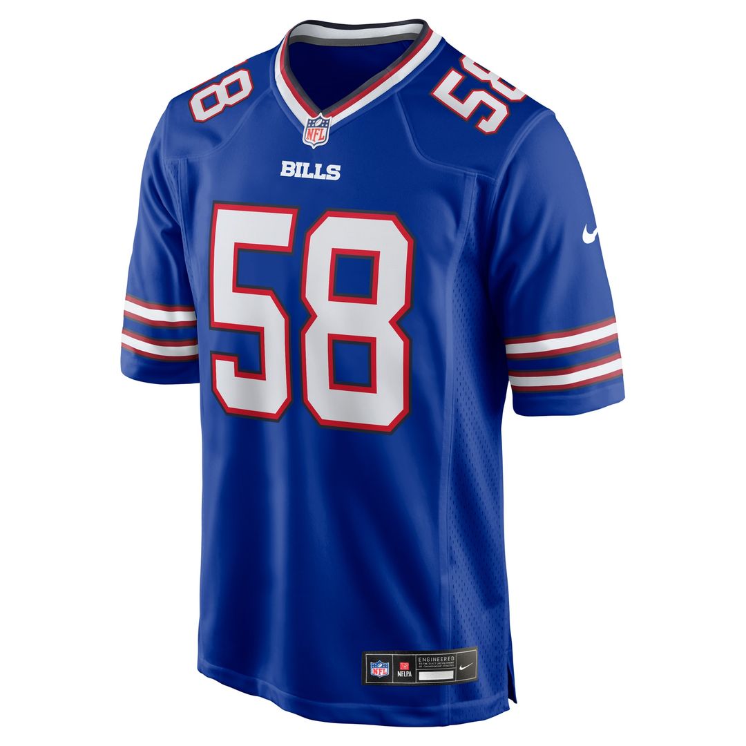 Matt Milano Buffalo Bills Nike Alternate Game Jersey - Red