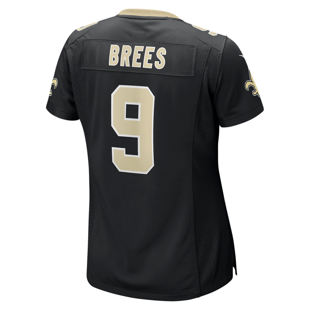 Drew Brees New Orleans Saints Nike Women's Team Game Jersey -  Black