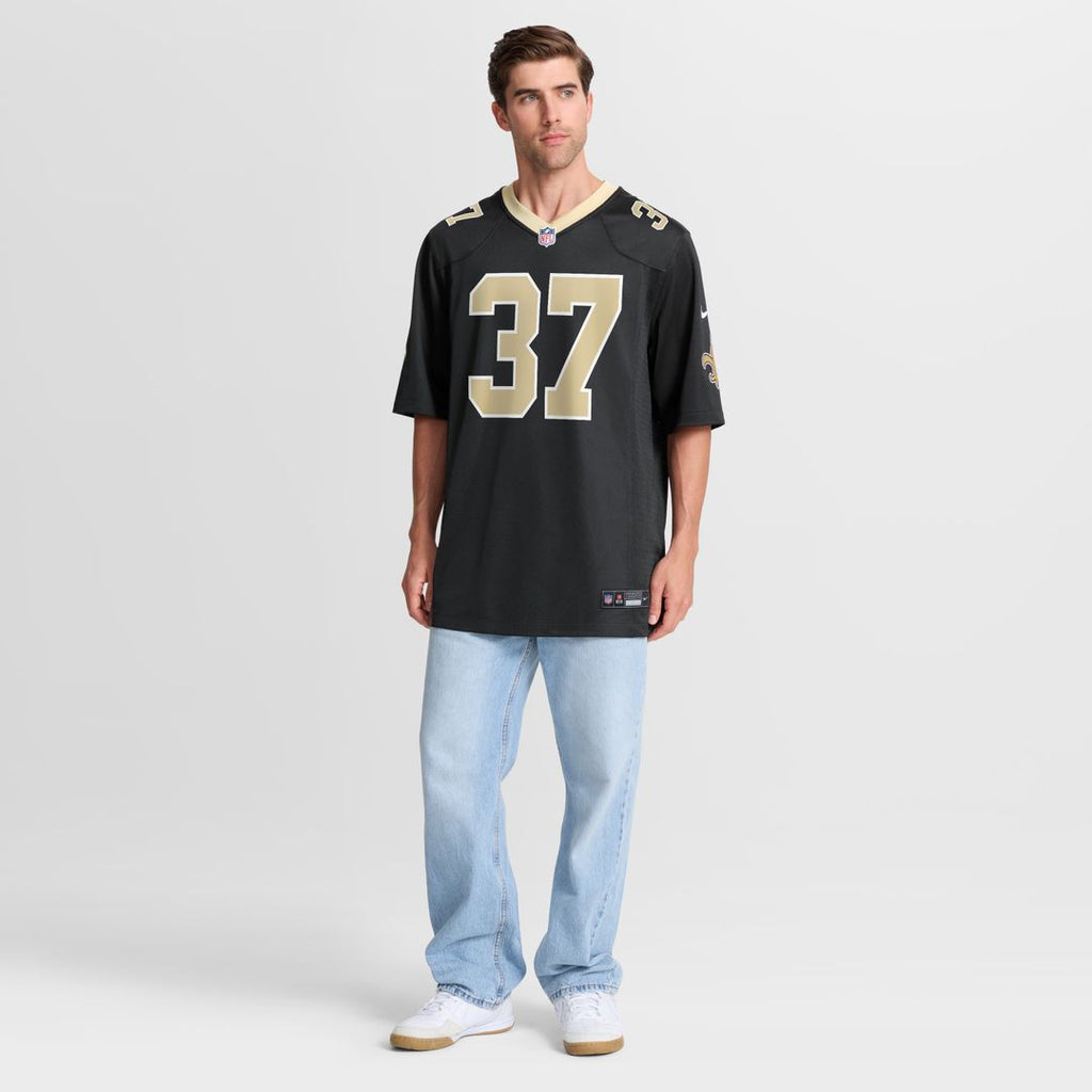 Jordan Mims New Orleans Saints Nike Team Game Jersey -  Black