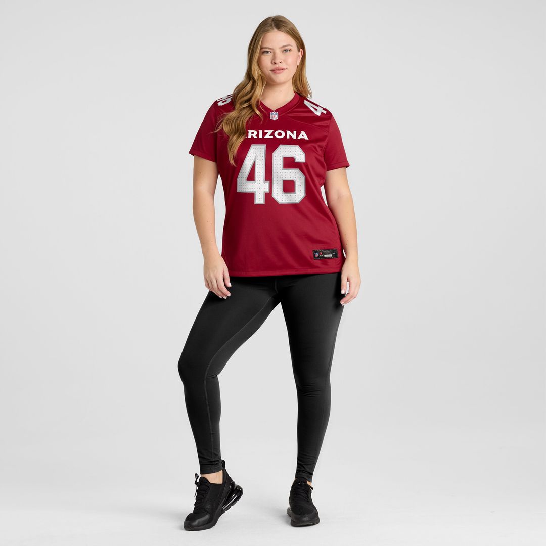 Aaron Brewer Arizona Cardinals Nike Women's  Game Jersey -  Cardinal