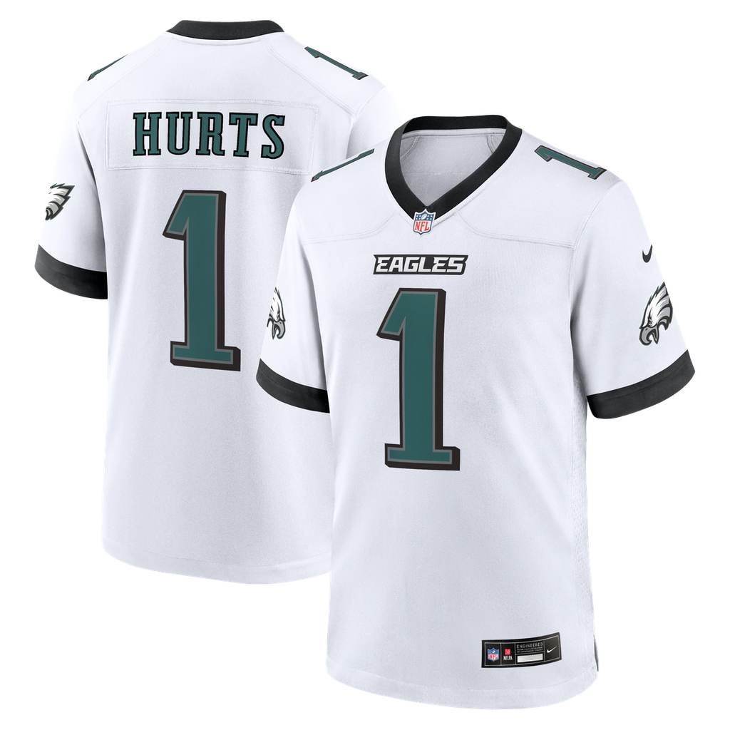Jalen Hurts Philadelphia Eagles Nike Game Jersey -  White