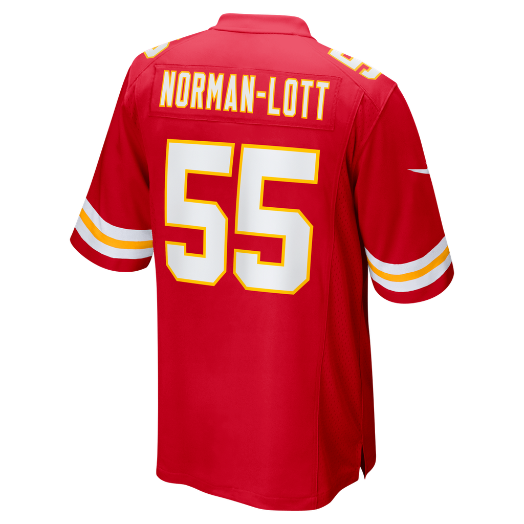 Omarr Norman-Lott Kansas City Chiefs Nike Team Game Jersey -  Red