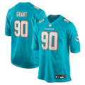 Kenneth Grant Miami Dolphins Nike Team Game Jersey - Aqua