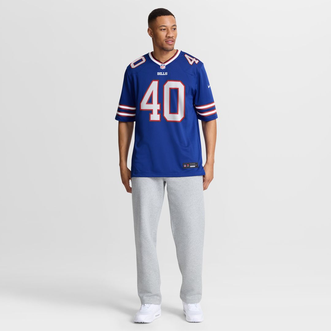 Matthew Wright Buffalo Bills Nike Team Game Jersey -  Royal