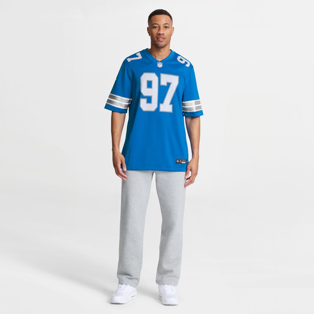 Aidan Hutchinson Detroit Lions Nike Game Jersey - White