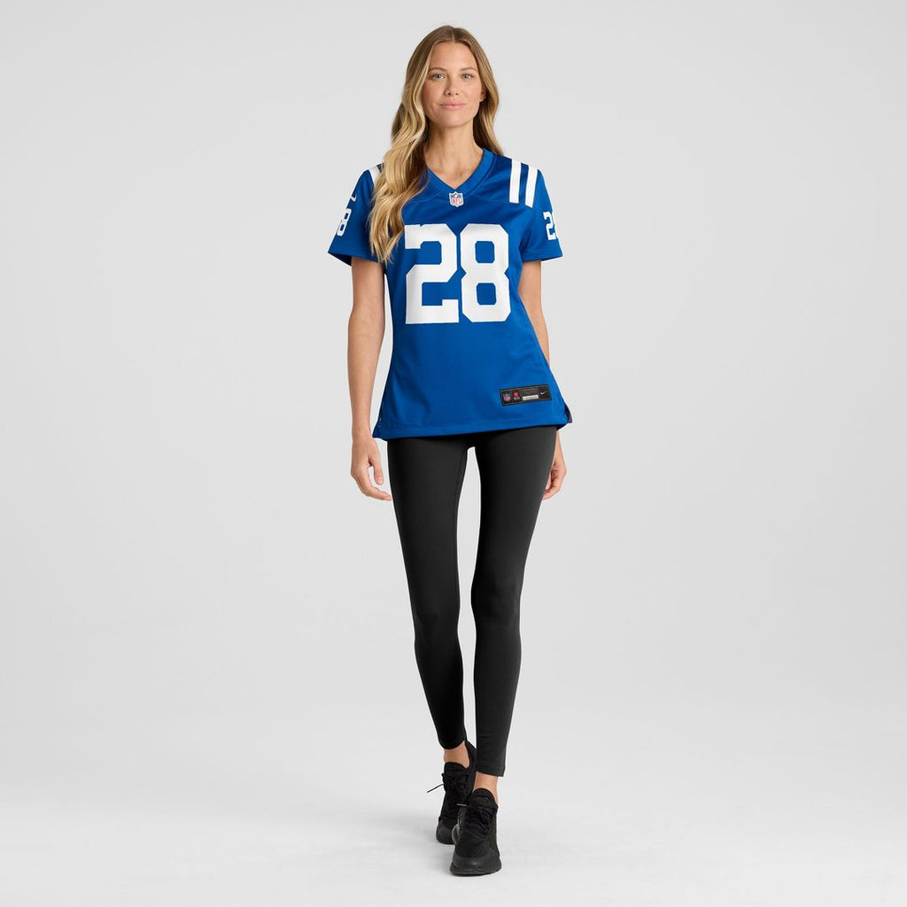 Jonathan Taylor Indianapolis Colts Nike Women's Player Game Jersey - Royal
