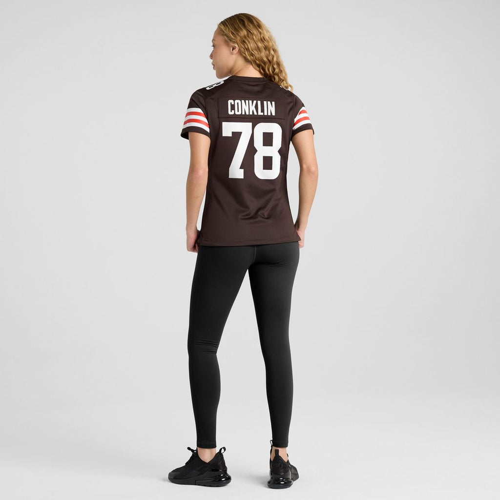Jack Conklin Cleveland Browns Nike Women's Player Game Jersey - Brown