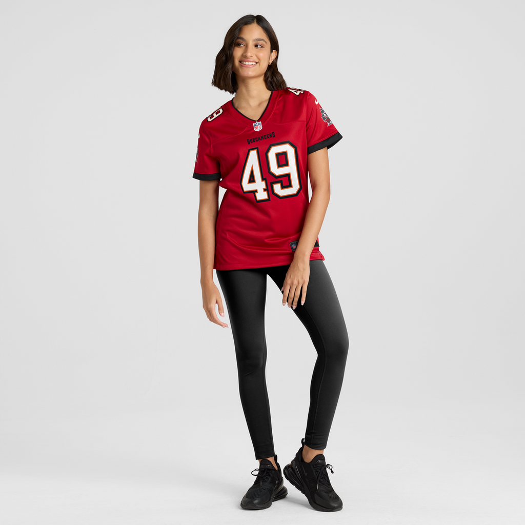 Owen Wright Tampa Bay Buccaneers Nike Women's Team  Game Jersey -  Red