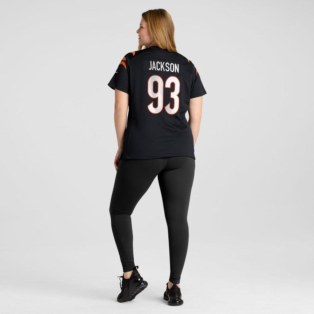 McKinnley Jackson Cincinnati Bengals Nike Women's  Game Jersey -  Black
