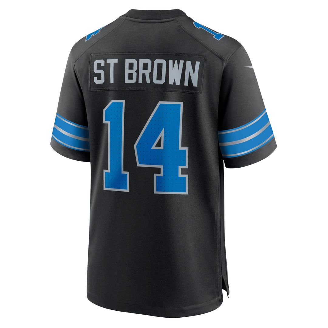 Amon-Ra St. Brown Detroit Lions Nike Game Jersey - White