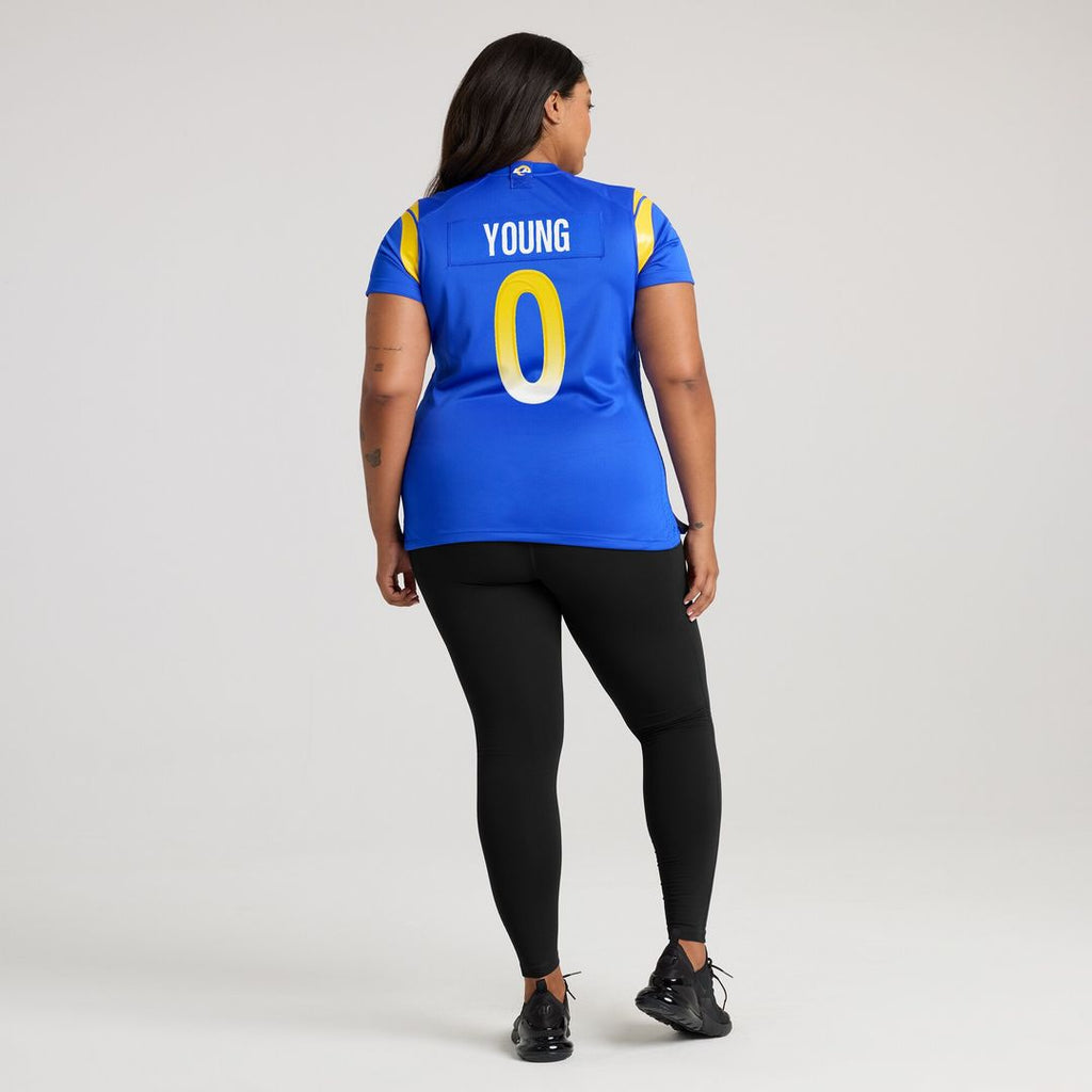 Byron Young Los Angeles Rams Nike Women's Home Game Jersey - Royal