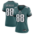 Dallas Goedert Philadelphia Eagles Nike Women's Team Game Jersey -  Midnight Green